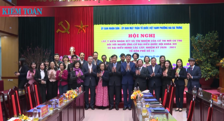 Cử tri nơi cư trú nhất trí giới thiệu Tổng Kiểm toán nhà nước Ngô Văn Tuấn tham gia ứng cử đại biểu Quốc hội khóa XVI